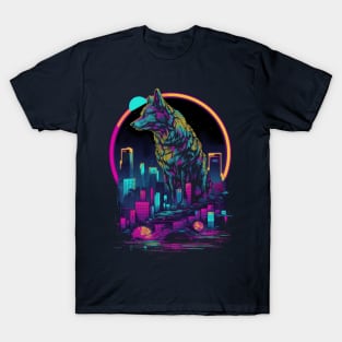 Electric Fox is the king of a cyberspace T-Shirt